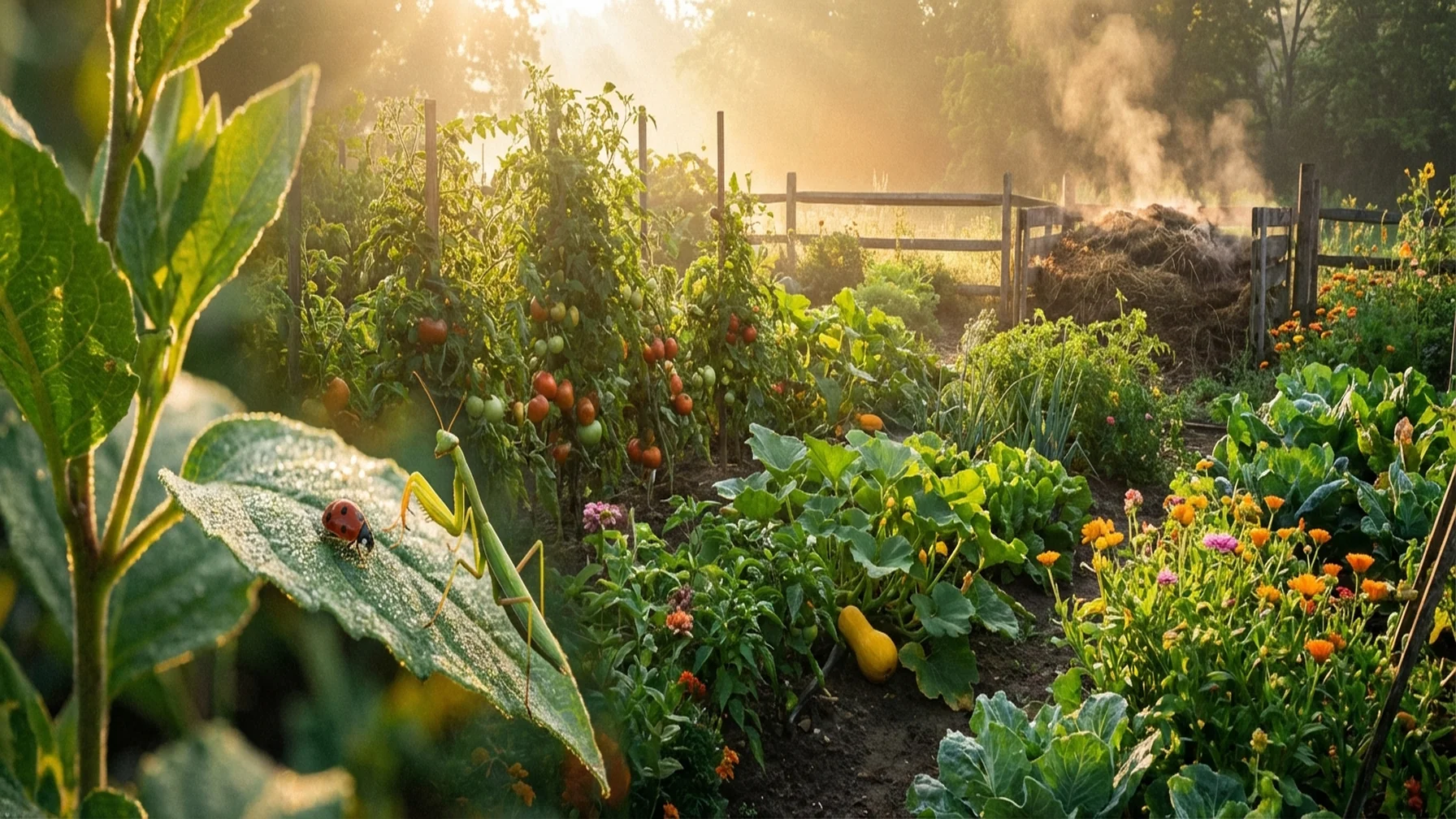 Natural Pest deterrent: strategy for a Sustainable Garden