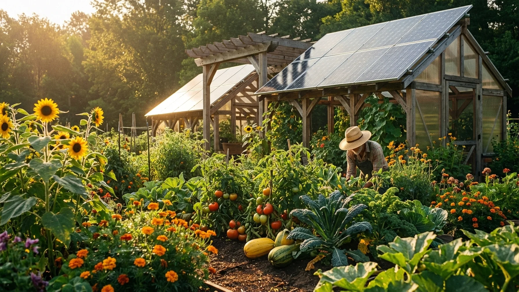 Harnessing Solar Energy for Sustainable garden: A Path to Eco-Friendly Gardening